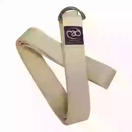 Fitness-Mad Organic Cotton Yoga Belt, 2.5m